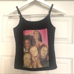 Vintage Spice Girls tank top from the 90s